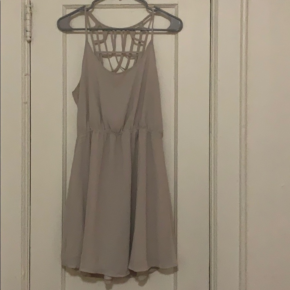 Open back Skater Dress